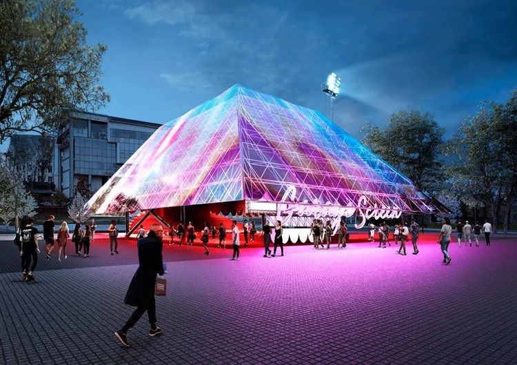 Architecture Hologram Technology