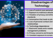 Technology Disadvantages Article