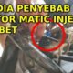 Motor Matic Beat Brebet saat Digas