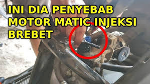 Motor Matic Beat Brebet saat Digas
