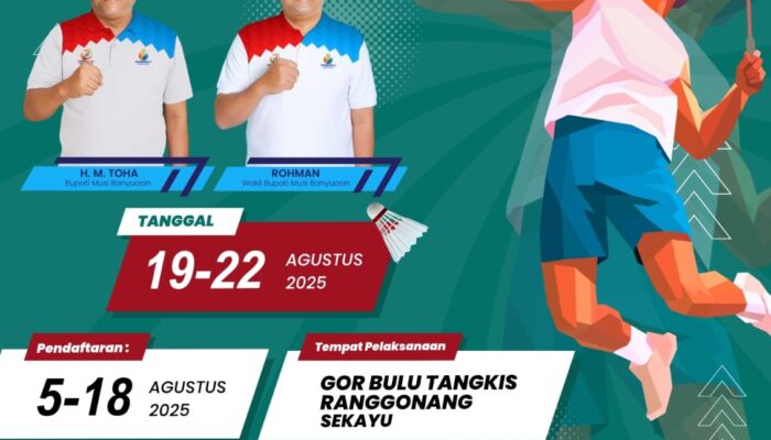 Ayo Daftar dan Rebut Hadiahnya!; Badminton Cup HUT RI ke-80 Siap Digelar