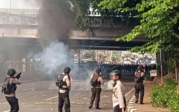 351 Massa Demo 25 Agustus Ditangkap, ada 196 Anak Berstatus Pelajar