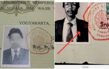 375 Ribu Lulusan UGM Stempelnya di Depan Foto, Kecuali Ijazah Jokowi