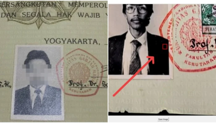 375 Ribu Lulusan UGM Stempelnya di Depan Foto, Kecuali Ijazah Jokowi