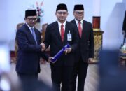 Pengukuhan Kepala Perwakilan Bank Indonesia (BI) Sumsel yang baru