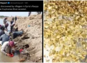 Heboh! Kemunculan Bongkahan-Bongkahan 'Emas' di Sungai Eufrat dan Nubuat Hari Kiamat Nabi Muhammad SAW