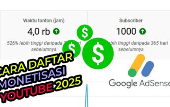 Memahami persyaratan monetisasi  channel YouTube