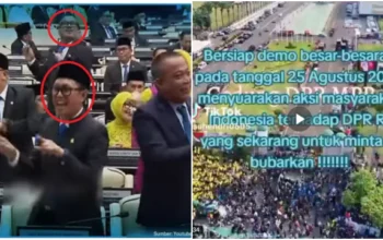 Muak dengan Joget-joget Anggota DPR dan Gajinya yang Fantastis, Muncul Video Seruan Aksi Besar-besaran untuk Bubarkan DPR!