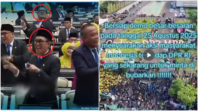 Muak dengan Joget-joget Anggota DPR dan Gajinya yang Fantastis, Muncul Video Seruan Aksi Besar-besaran untuk Bubarkan DPR!
