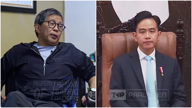 Rocky Gerung: Gibran Bukan Harapan tetapi Beban