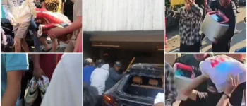 VIDEO!; Rumah Sahroni di Priok Diamuk Massa, Barang-Barang Dijarah! Mobil Mewah diHancuri!