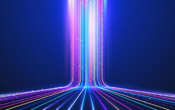 Tech Background Light Color