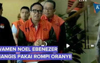 Resmi jadi Tersangka, Si Immanuel Ebenezer Nangis Pakai Rompi Oranye KPK
