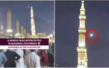 Jemaah Panik; Video Rudal Nyasar Meledak di Area Masjid Nabawi, Ini Kata KBRI Riyadh