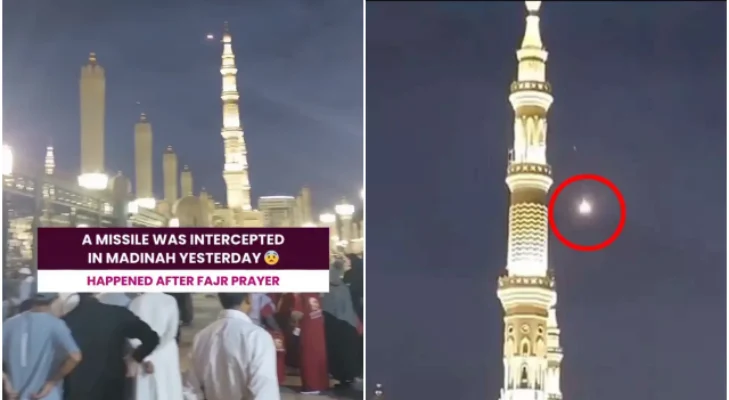 Jemaah Panik; Video Rudal Nyasar Meledak di Area Masjid Nabawi, Ini Kata KBRI Riyadh