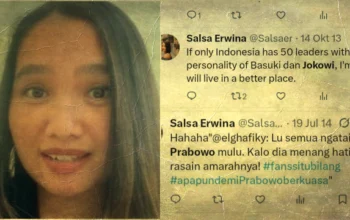 Salsa Erwina Disebut Termul, Video Jejak Digital Terungkap Dukung Jokowi dan Diskreditkan Prabowo