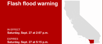 UPDATE: Beware!, Flash Flood Warning for San Diego County