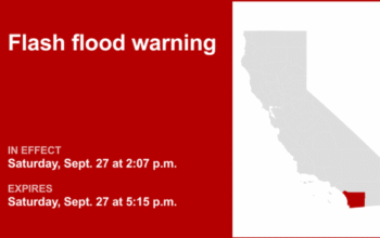 UPDATE: Beware!, Flash Flood Warning for San Diego County