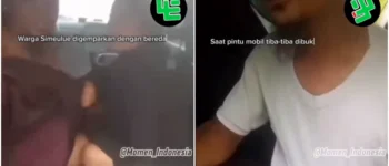 Viral! Video Ustadz Pimpinan Ponpes Digerebek sedang ‘plok- ploOk’  dengan Wanita Bercadar dalam Mobil di Tepi Pantai