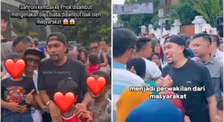 Viral! Video Ahmad Sahroni  Sudah Pulang ke Rumah dan Disambut Baik Ribuan Masyarakat, Faktanya Mengejutkan!