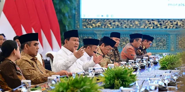 Presiden Prabowo Janji Kawal RUU Perampasan Aset Usai Bertemu Tokoh Lintas Agama