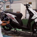 cara perbaiki motor honda beat