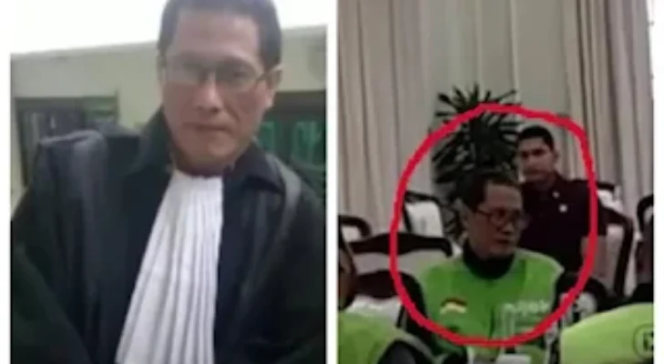 Terbongkar!  Sosok Driver Ojol Berkacamata yang Dicurigai Bertemu Gibran, Ternyata Pengacara