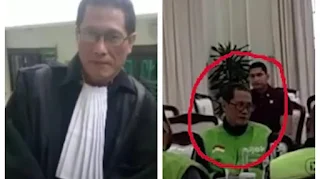 Terbongkar! Sosok Driver Ojol Berkacamata yang Dicurigai Bertemu Gibran, Ternyata Pengacara