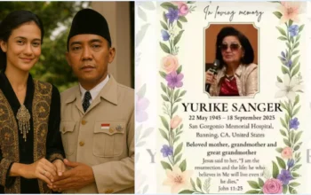 Kabar Duka! Yurike Sanger Istri ke-7 Bung Karno Meninggal Dunia di California Amerika Serikat