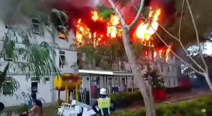 Hunian Pekerja Konstruksi di IKN Ludes “Dilahap si Jago Merah”, Masyarakat Tidak Boleh Nge-Live TikTok