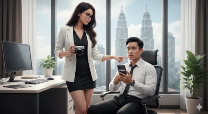 Laki- Laki  Ini Dapat Promosi Jabatan jika Mau Jadi Kekasih Bosnya, Jawaban Sang Istri di Luar Dugaan