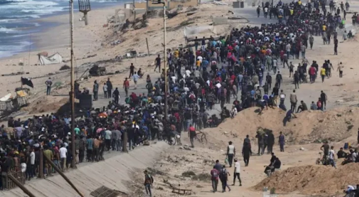 Puluhan Ribu Warga Palestina Mulai Kembali ke Gaza