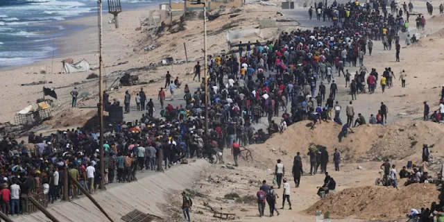 Puluhan Ribu Warga Palestina Mulai Kembali ke Gaza