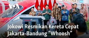 Kereta Cepat Whoosh Jakarta-Bandung Ancam Masa Depan Kedaulatan Negara Indonesia