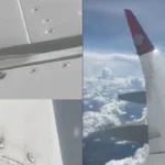 Viral! Video Mur Baut Kendur di Sayap Pesawat Lion Air saat Terbang, Penumpang Panik