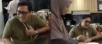 Ramai Dijodohkan Oleh Warganet, Video Natasha Rizky Ambilkan Sepiring Nasi untuk Mas Andre Taulany