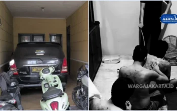Viral! Video Komplotan Penculik S!ksa Pembeli Mobil di Tangsel, Ditemukan Senpi-Seragam Polisi