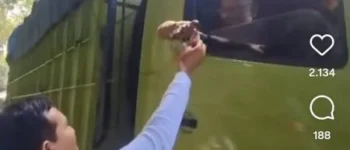 Viral!! Video Wagub Aceh Hentikan Truk Berpelat Nomor Daerah Lain, Dikira Nilang Ternyata Kasih Uang Makan