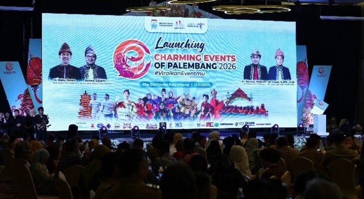 Palembang Luncurkan 135 Charming Events 2026