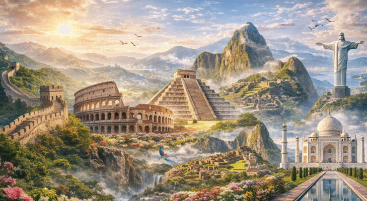 7 Keajaiban Dunia yang Wajib Diketahui dan Menjadi Ikon Peradaban Manusia