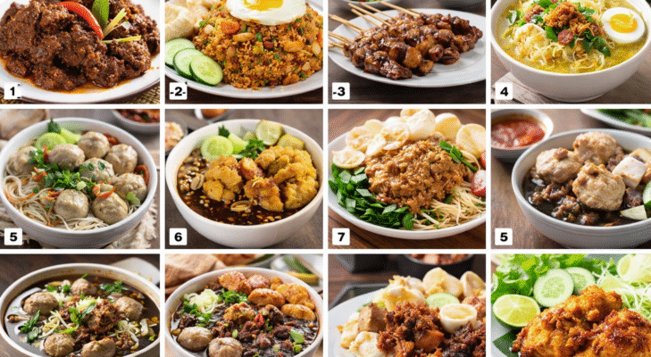 10 Makanan Khas Indonesia yang Paling Disukai Masyarakat