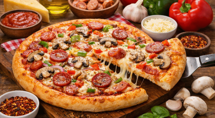 Resep Pizza Rumahan Enak, Lembut, dan Mudah Dibuat