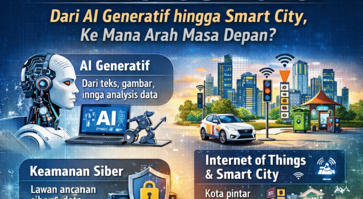 Teknologi 2026: Dari AI Generatif hingga Smart City