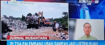 Wawancara di Kompas TV, Ratu Dewa Targetkan Sampah Palembang Berkurang 30 Persen