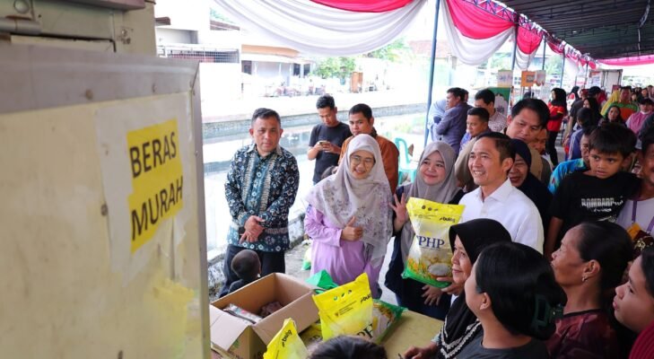 Jelang Ramadan, Ratu Dewa Tinjau Pasar Murah dan Jamin Stabilitas Harga