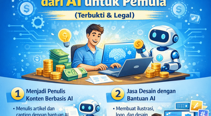 Cara Menghasilkan Uang dari AI untuk Pemula