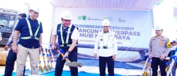 Bupati Toha Tohet Dorong Solusi Kemacetan, Overpass Batubara Resmi Dibangun di Bayung Lencir