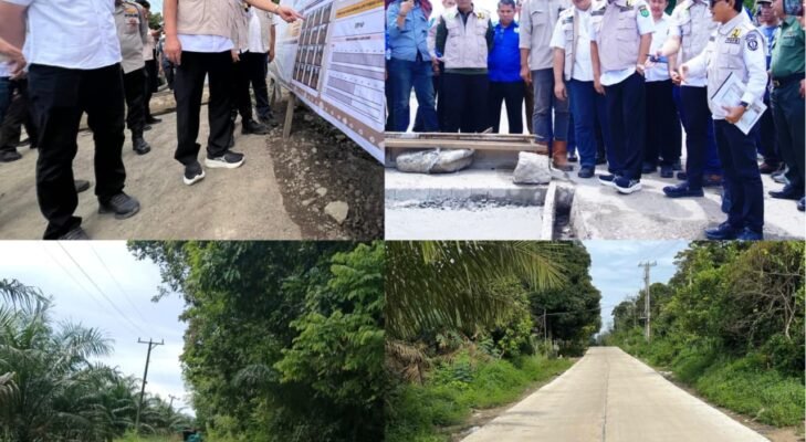 Komitmen Nyata Bupati dan Wabup Muba, Jalan Simpang Sari–Bandar Jaya Akhirnya Rampung