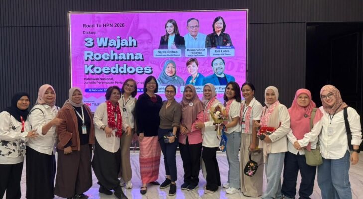 Diskusi HPN 2026, Warisan Roehana Koeddoes dan Alarm Kebebasan Pers di Era Digital