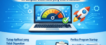 Agar Laptop Tidak Lemot, Ini Langkah Sederhana yang Bisa Dilakukan